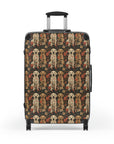 Blossoming Labradors Bouquet Suitcase