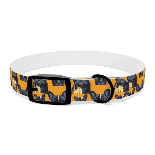 Frenchie Pawsitively Pawsome Peek-a-Boo Perfection Dog Collar