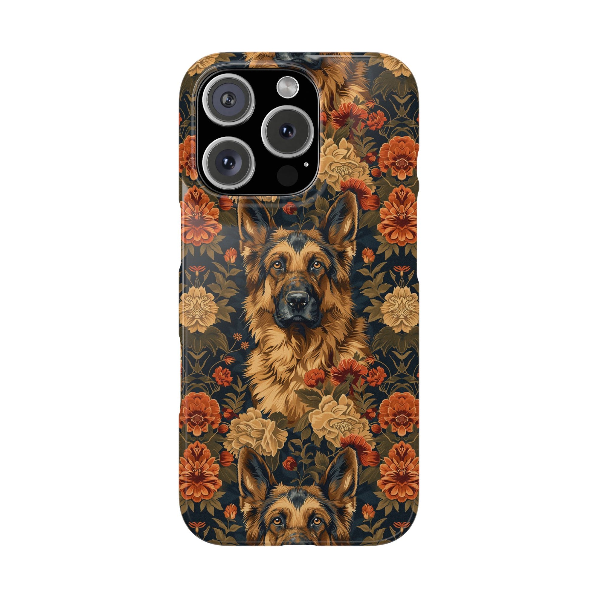 WhimsiWooly Shepherd Spritz Slim Phone Cases