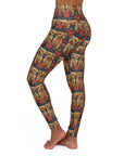 Yorkie Charm Twins High Waisted Yoga Leggings