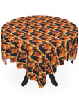 Rottweiler Chic Pawsitivity Tablecloth