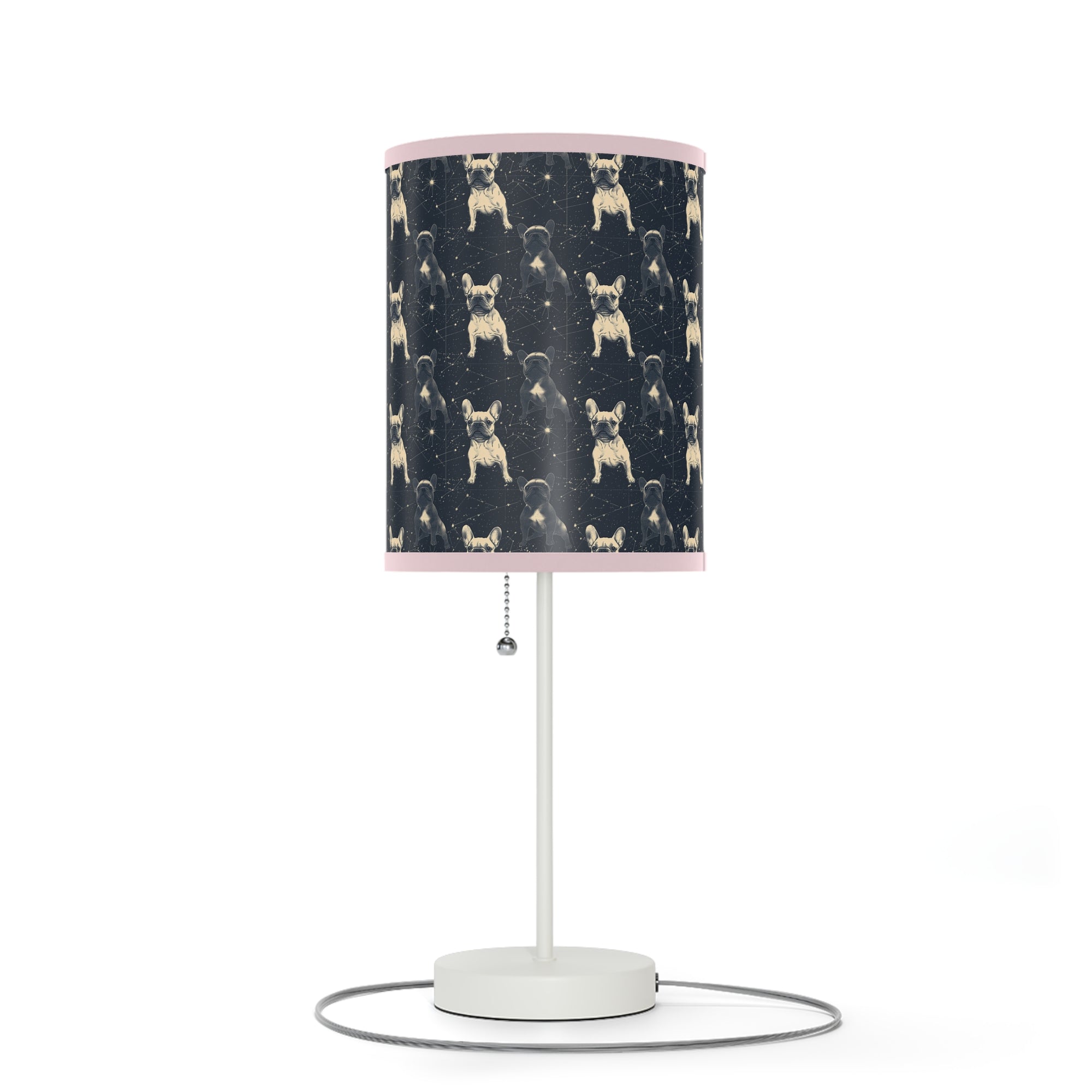 Frenchie Celestial Soar Lamp on a Stand