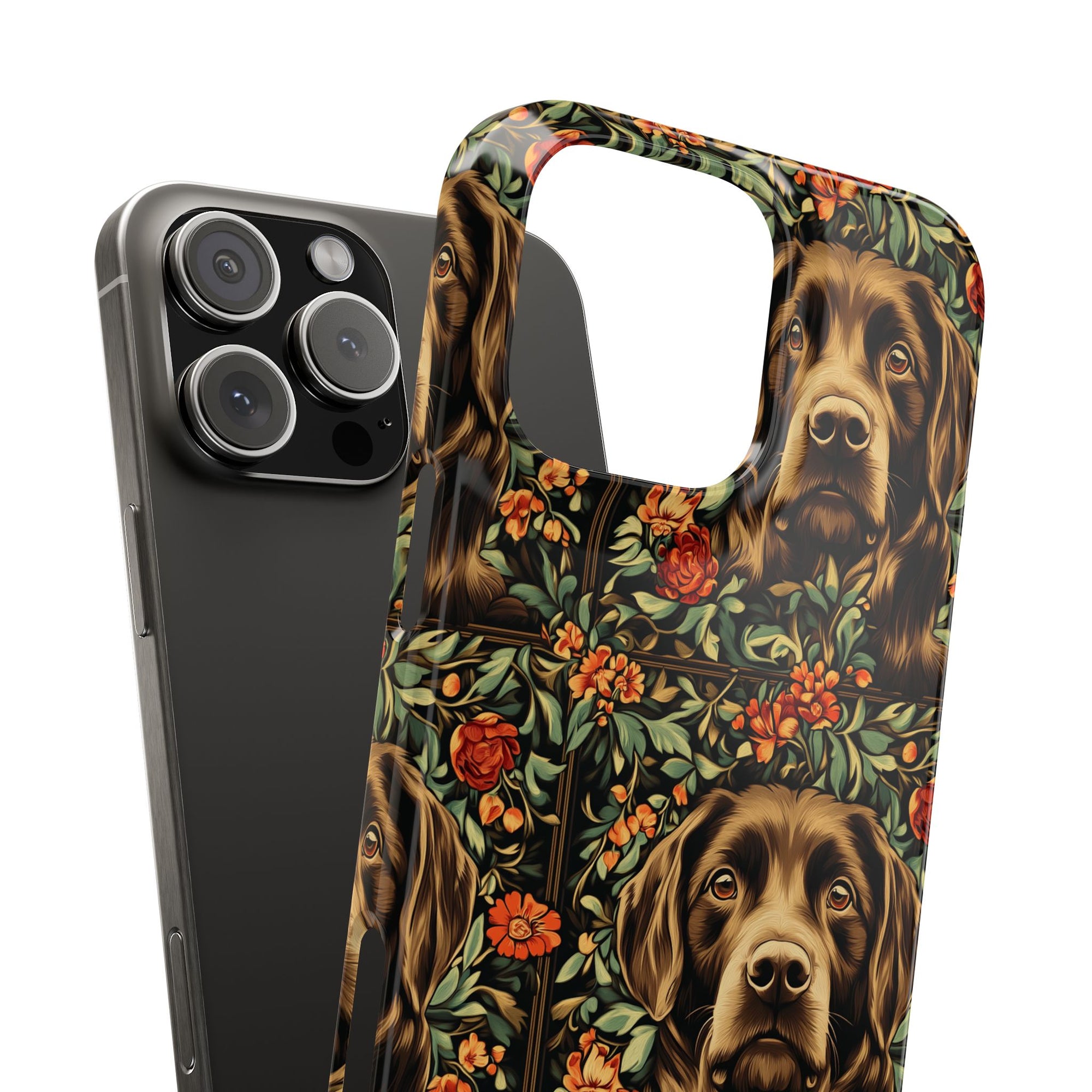 Labrador Lush Pooch Tapestry Slim Phone Cases