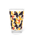 Modern Charm Labrador Chic Pint Glass