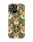 Corgi Charmz Slim Phone Cases