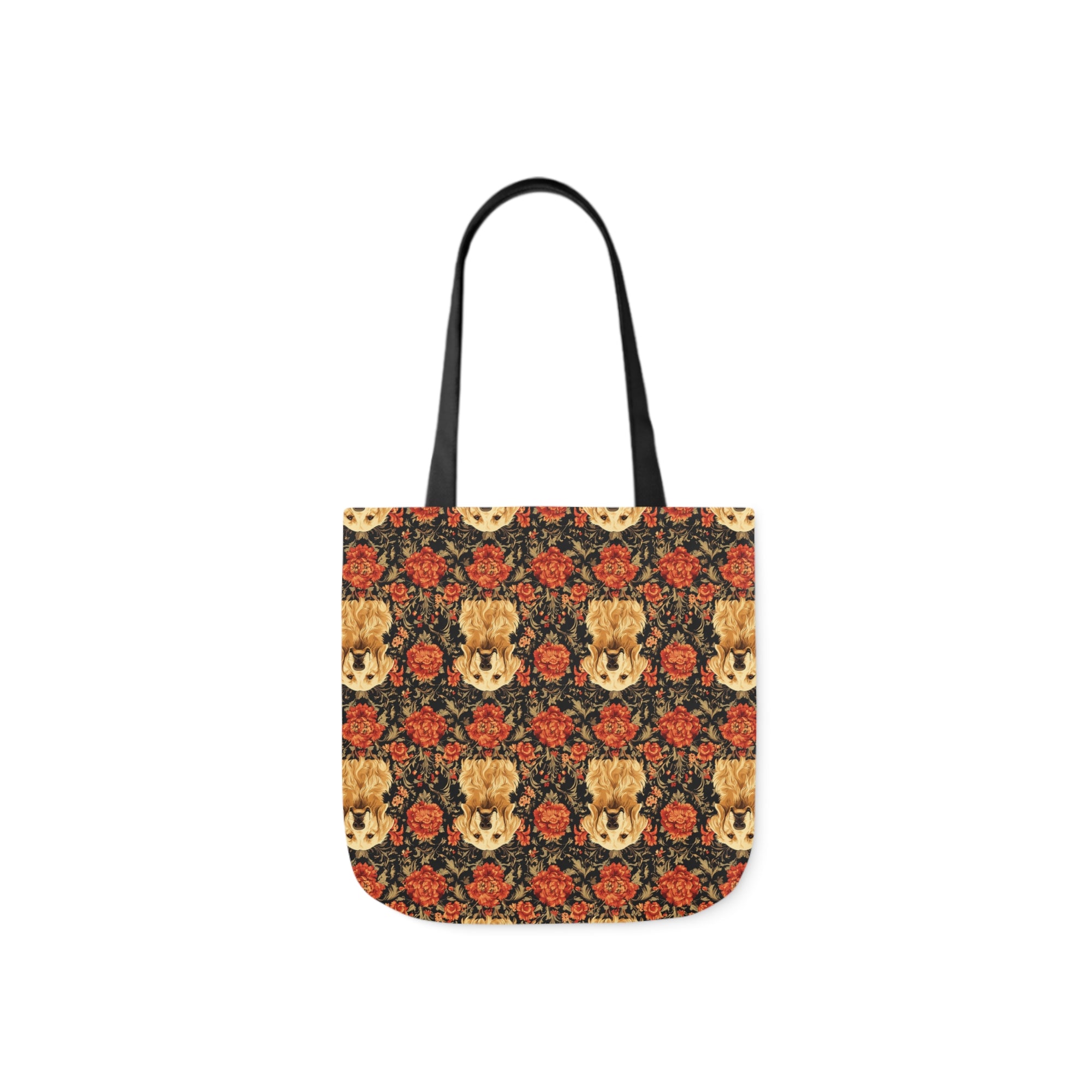 Golden Pawsatronic Tapestry Canvas Tote Bag