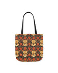 Golden Pawsatronic Tapestry Canvas Tote Bag