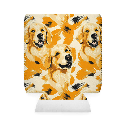 Golden Glitz 'n Glamour Woofwear Can Cooler Sleeve