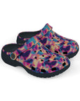 Dazzling Bulldog Chic Kid's Foam Clogs