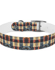 Pawsome Rottweiler Royalty Plaid Dog Collar