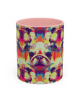 Glitchy Bulldog Blitz Accent Coffee Mug