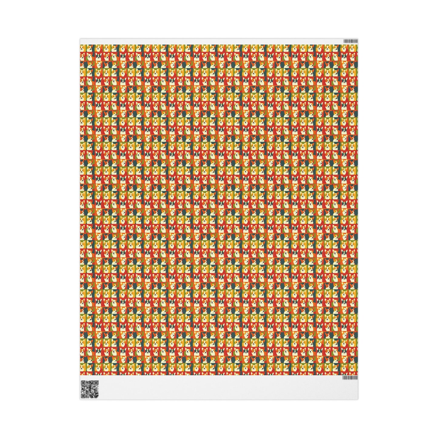 Corgi Chic Popart Pup Wrapping Paper