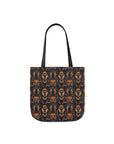 Modern Rottweiler Royalty Canvas Tote Bag