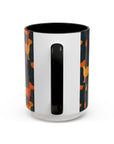 Dapper Dachshund Noir Glow Accent Coffee Mug