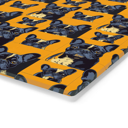 Frenchie Pawsitively Pawsome Peek-a-Boo Perfection Cutting Board