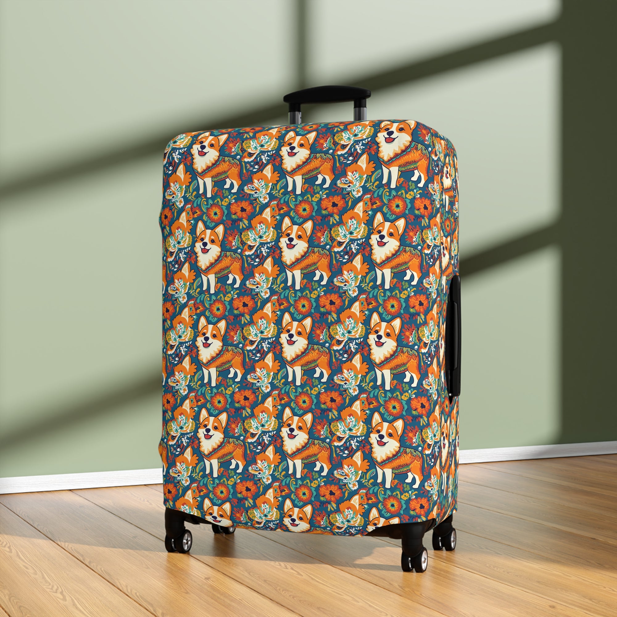 Corgi Carnival Couture Luggage Cover