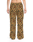 Autumnal German Shepherd Glamour Women's Pajama Pants