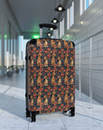 Floral Pawsome Dachsund Delight Suitcase