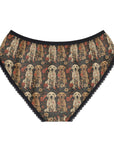 Blossoming Labradors Bouquet Women's Briefs