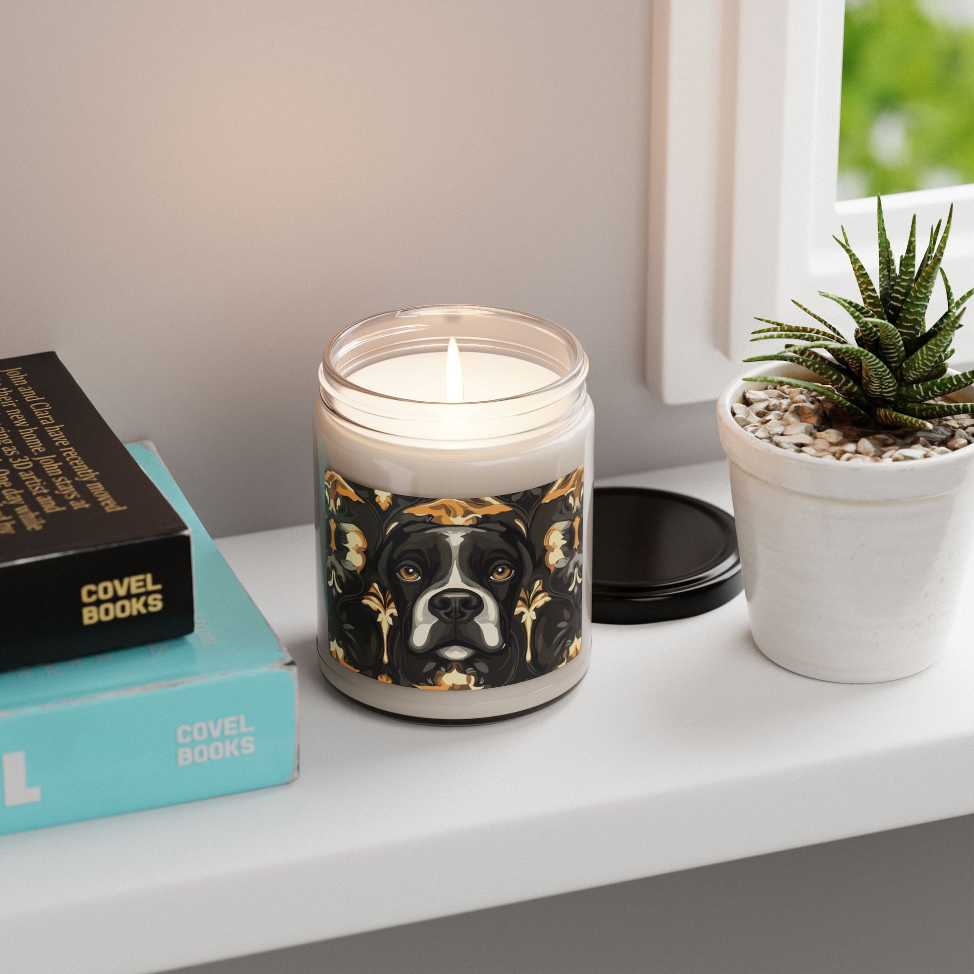 Manor Pup Boxer Royale Scented Soy Candle