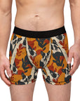 Chic Frenchie Charm Men's Boxers