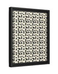 Puggie Pout Perfection Matte Canvas, Framed