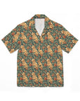 Blooming Goldie Glam Men's Hawaiian Camp Shirt