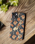 Blooming Bulldog Beauty Slim Phone Cases