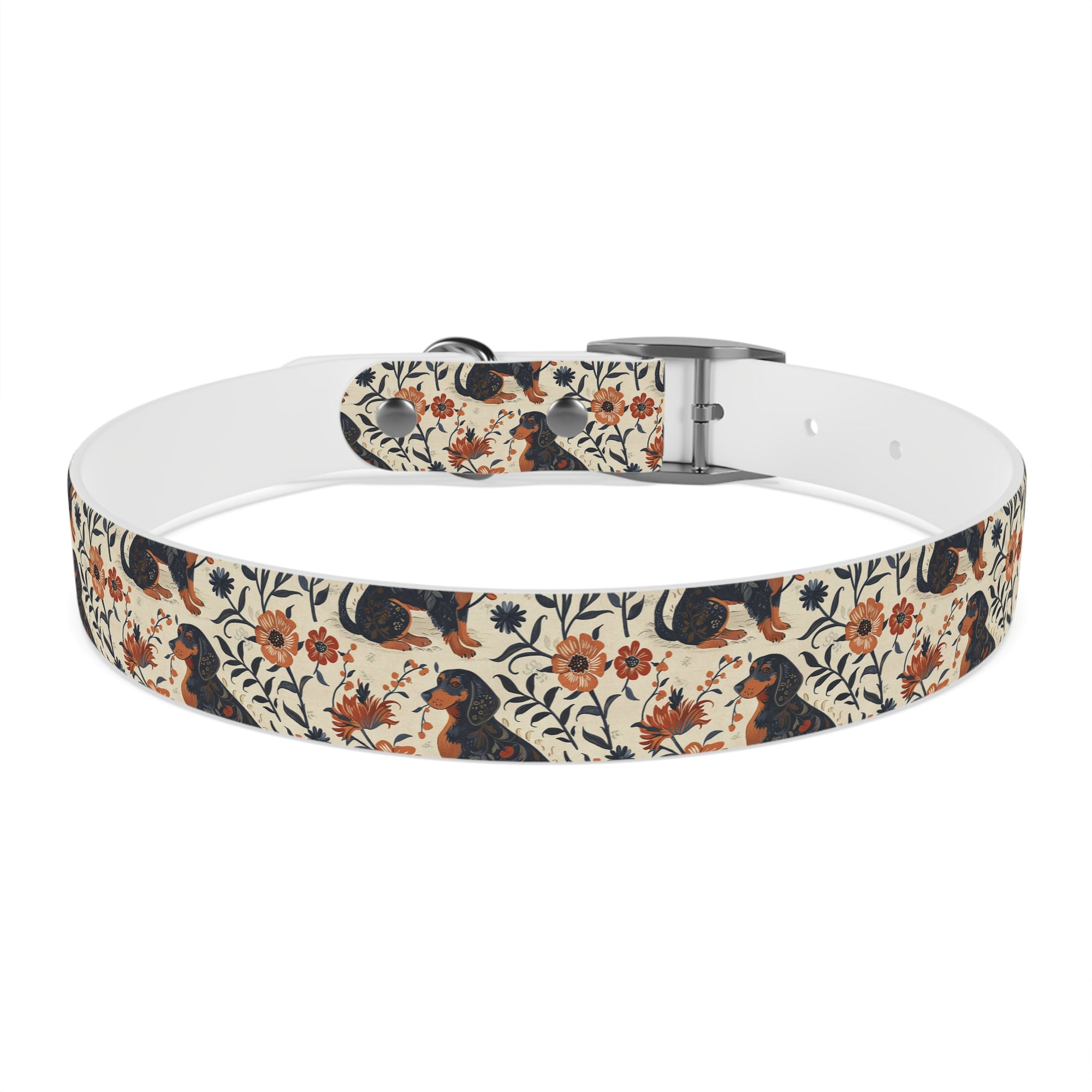 Blossoming Dachshunds Delight Dog Collar