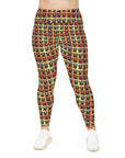 Whimsical Warhol Labrador Plus Size Leggings