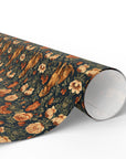 Dazzling Dachsund Blossoms & Foliage Wrapping Paper