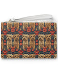 Yorkie Charm Twins Clutch Bag