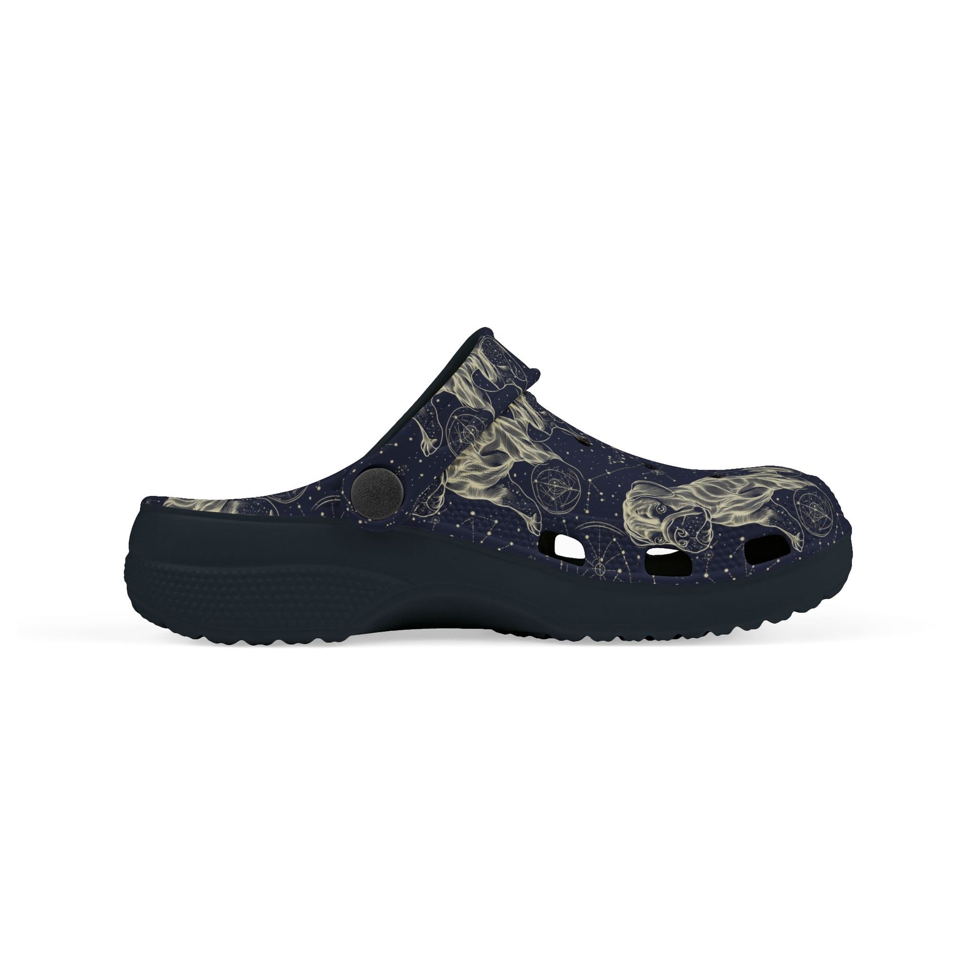 Celestial Boxer Bliss Kid&#39;s Foam Clogs