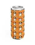 Boxer Blissful Chic Canine Slim Can Cooler