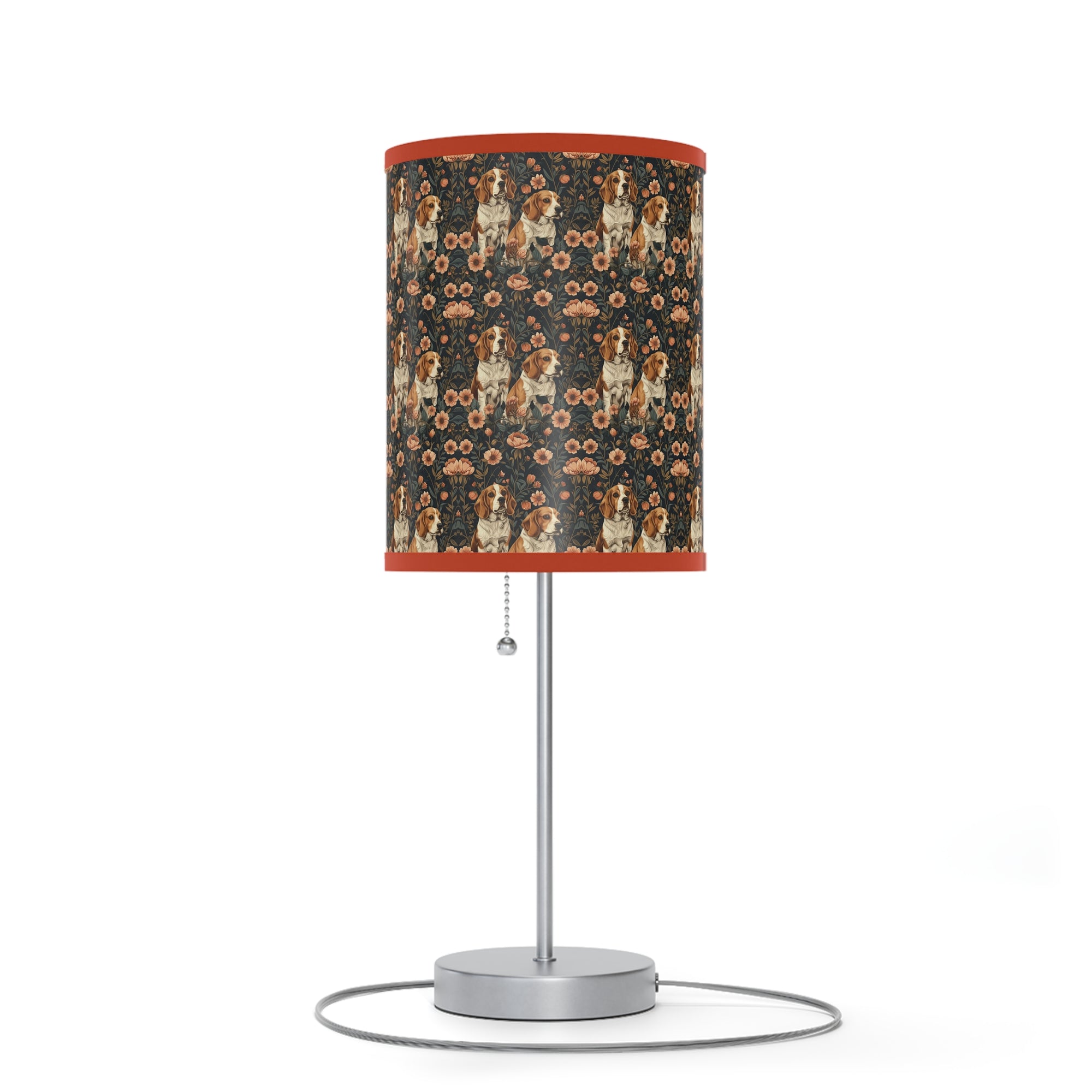 Beagle Blossom Bonanza Lamp on a Stand