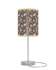 Blooming Bulldog Beauty Lamp on a Stand