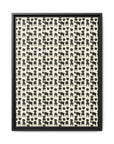 Puggie Pout Perfection Matte Canvas, Framed