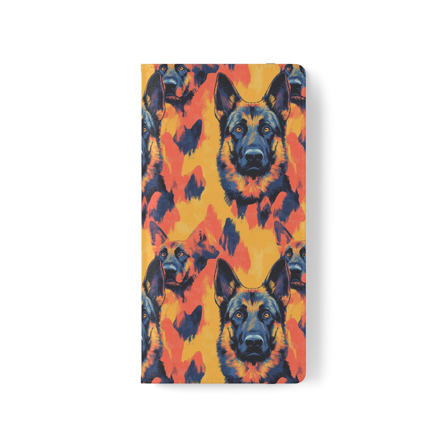 Impressionistic German Shepherds Flip Cases