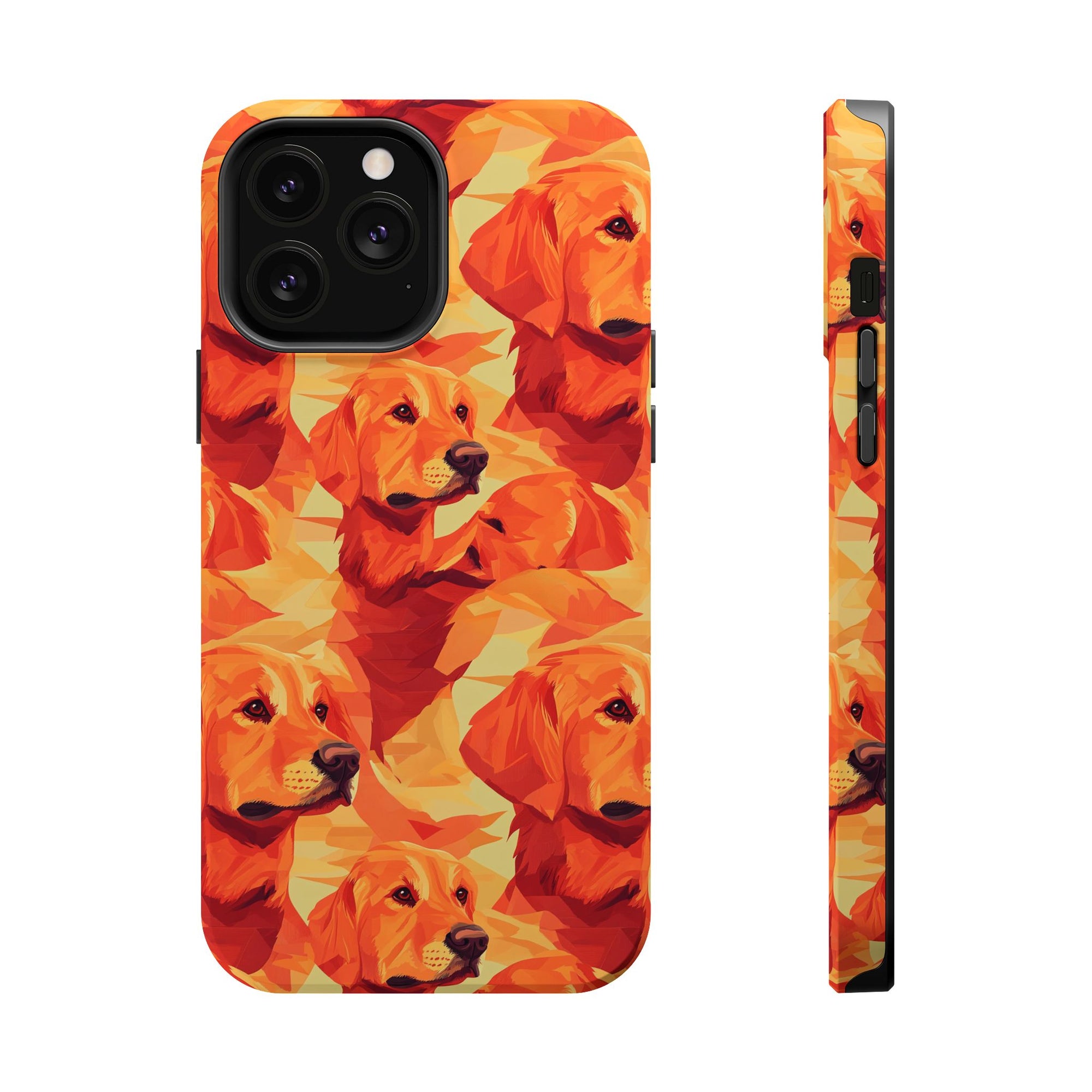 Golden Glamour Paws Magnetic Tough Cases