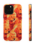 Golden Glamour Paws Magnetic Tough Cases