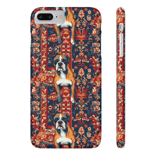 Boxer Blossom Tapestry Delight Slim Phone Cases