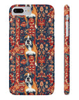 Boxer Blossom Tapestry Delight Slim Phone Cases