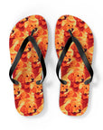 Golden Glamour Paws Flip Flops