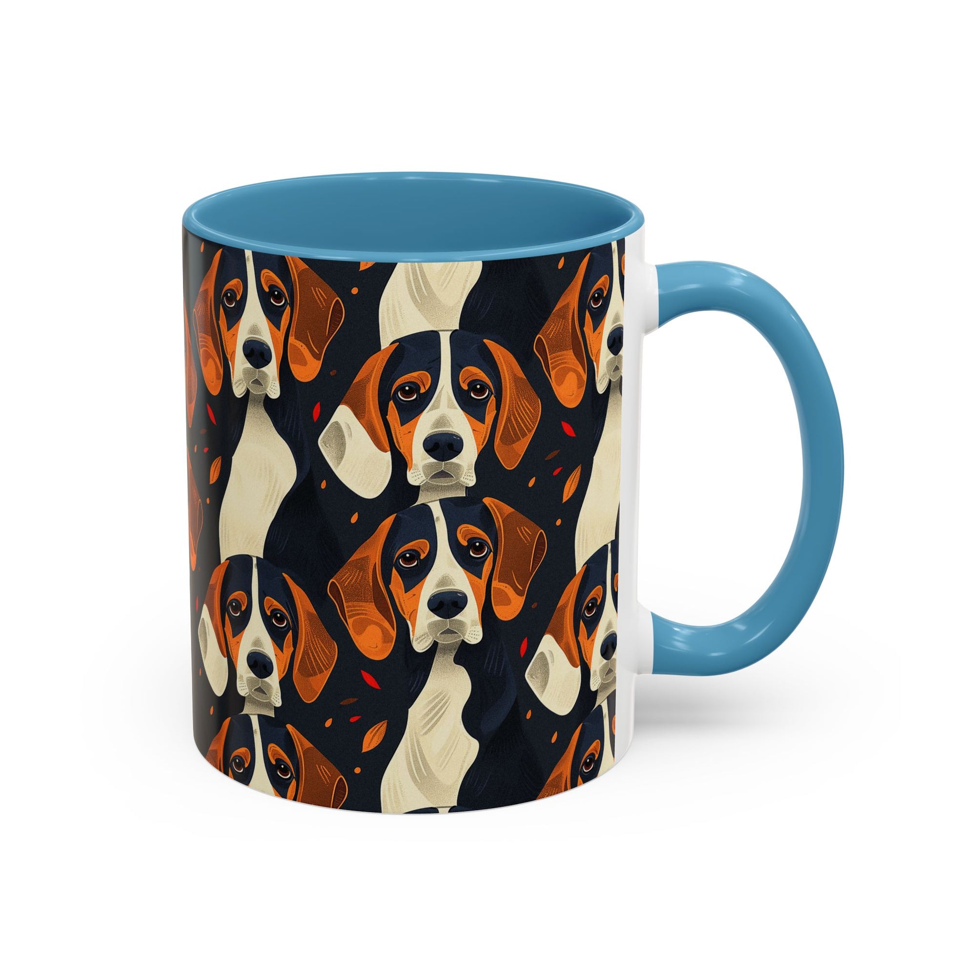 Beagle Glimmer Gaze Glamour Accent Coffee Mug