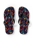 Rustic Rottie Charm Flip Flops