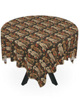 Blossoming Labradors Bouquet Tablecloth