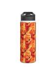 Golden Glamour Paws Stainless Steel Water Bottle