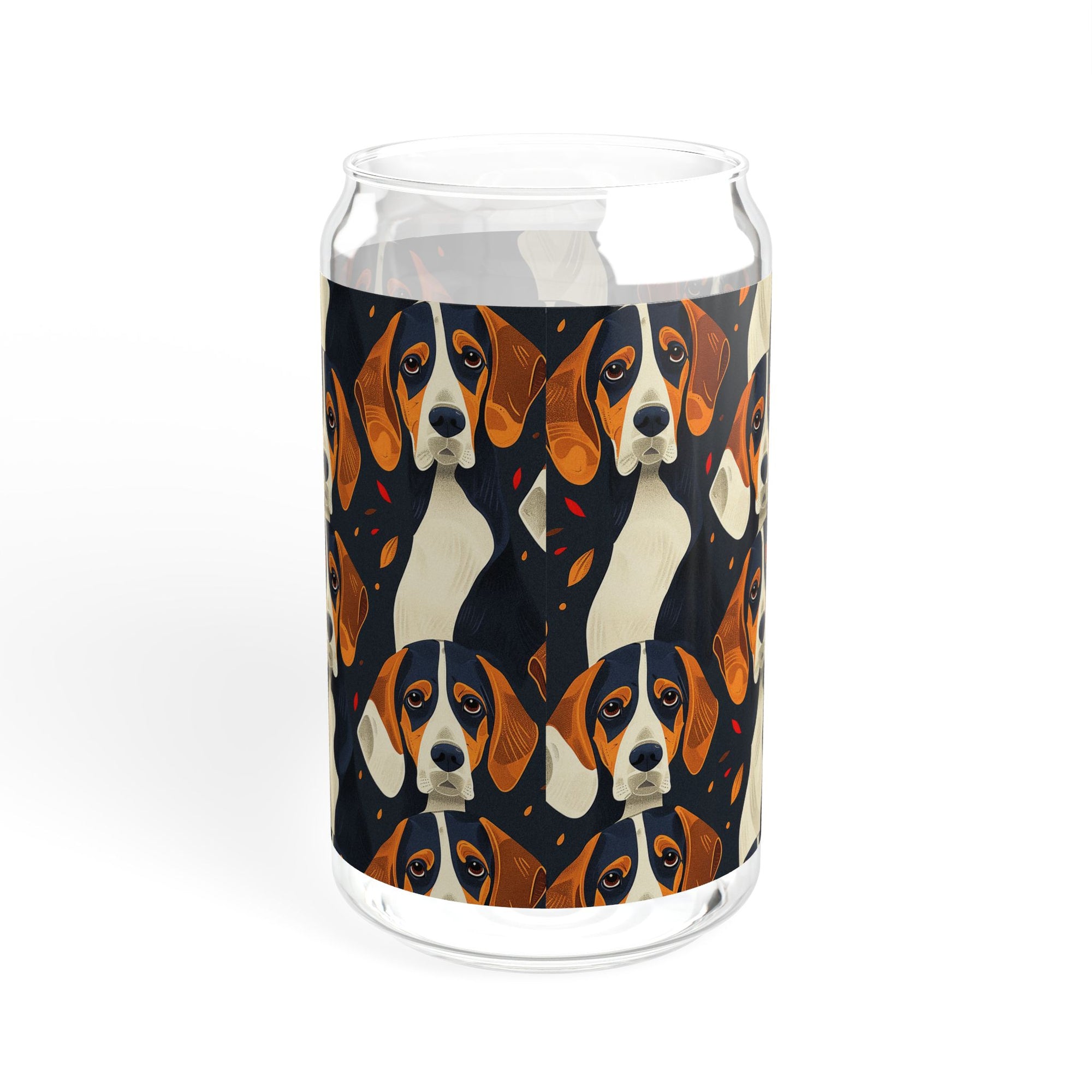 Beagle Glimmer Gaze Glamour Sipper Glass