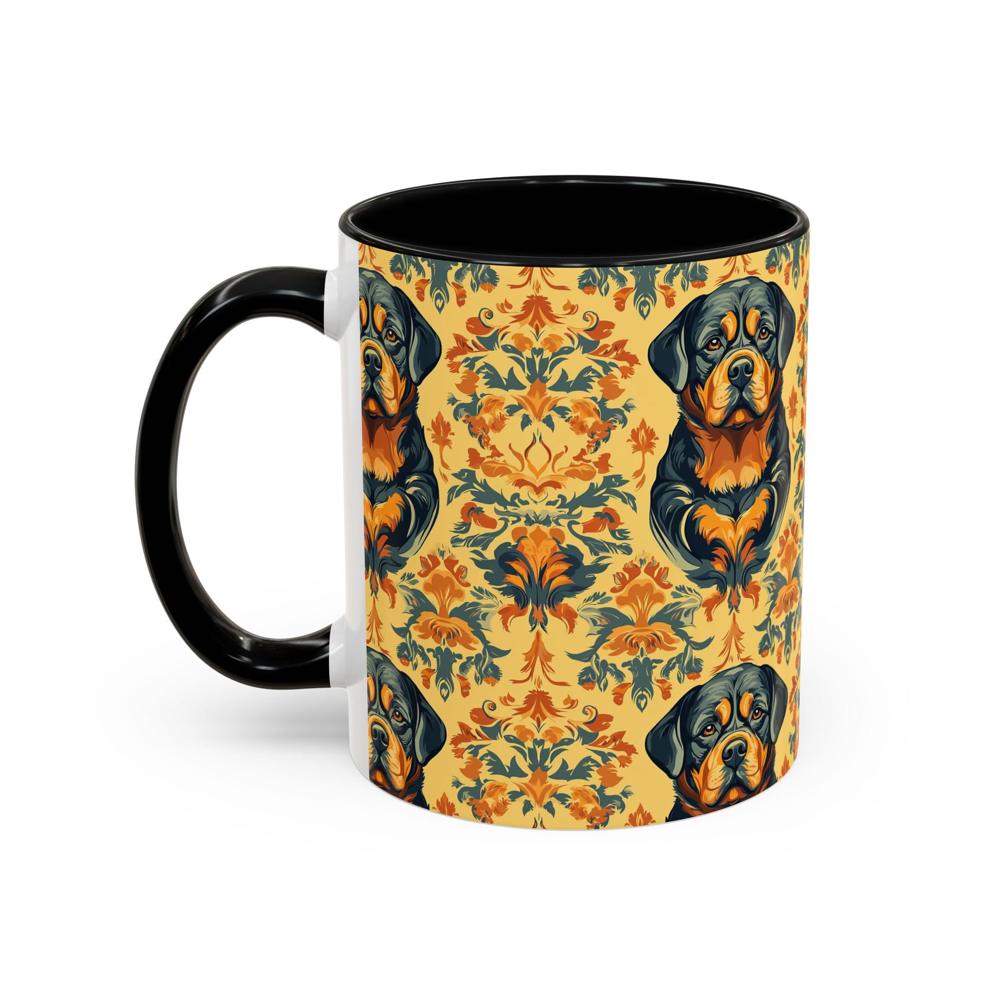 Royal Rottie Regalia Accent Coffee Mug