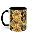 Royal Rottie Regalia Accent Coffee Mug